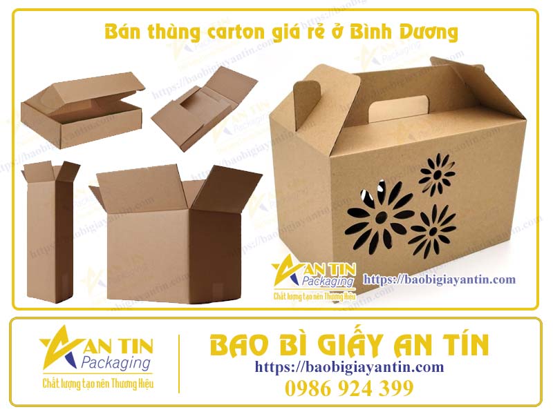Bán thùng carton giá rẻ ở Bình Dương Bán thùng carton giá rẻ ở Bình Dương