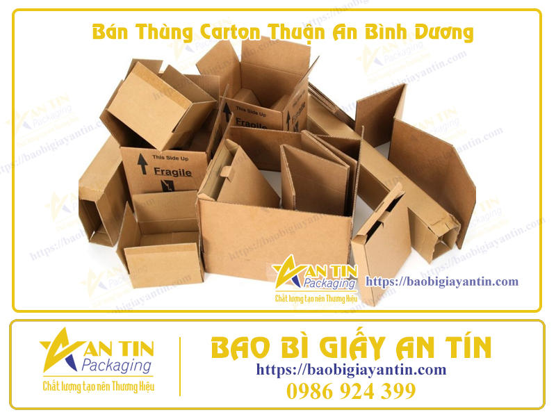 Bán thùng hộp carton giá sỉ tại Bình Dương Bán thùng hộp carton giá sỉ tại Bình Dương
