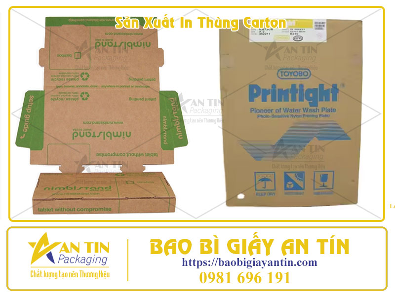 Bao Bì An Tín Sản Xuất In Thùng Carton Uy Tín