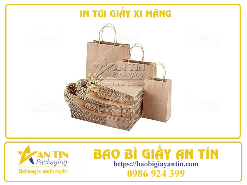 Báo Giá In Túi Giấy Xi Măng Theo Từng Phân Loại Sản Phẩm Chi Tiết