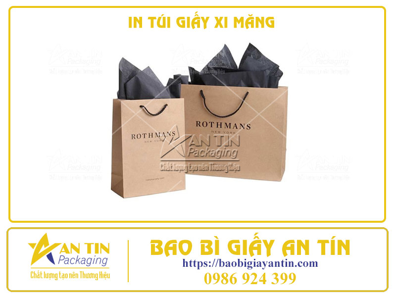 Báo Giá In Túi Giấy Xi Măng Theo Từng Phân Loại Sản Phẩm Chi Tiết