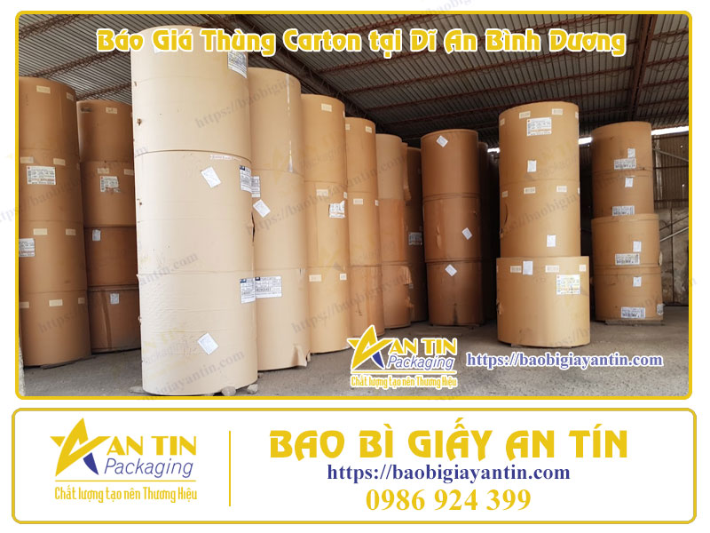 Báo Giá Thùng Carton tại Dĩ An Bình Dương Báo Giá Thùng Carton tại Dĩ An Bình Dương