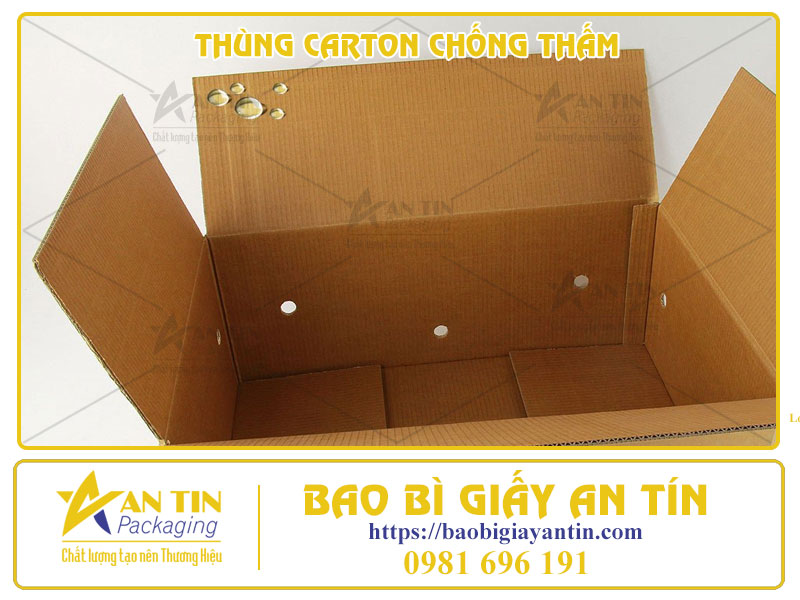 Bảo Vệ Hàng Hóa Tới Tận Răng Thùng Carton Chống Thấm Đỉnh Cao