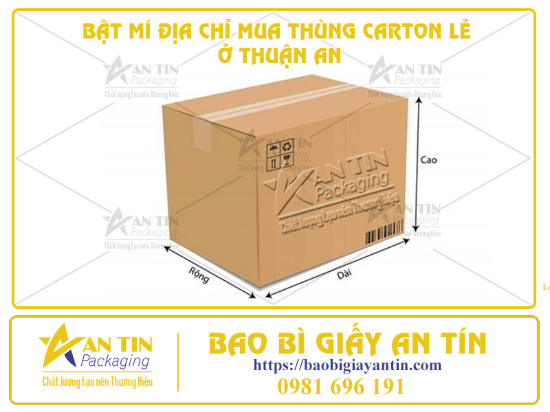 Bật Mí Địa Chỉ Mua Thùng Carton Lẻ Ở Thuận An Với Giá Cực Tốt