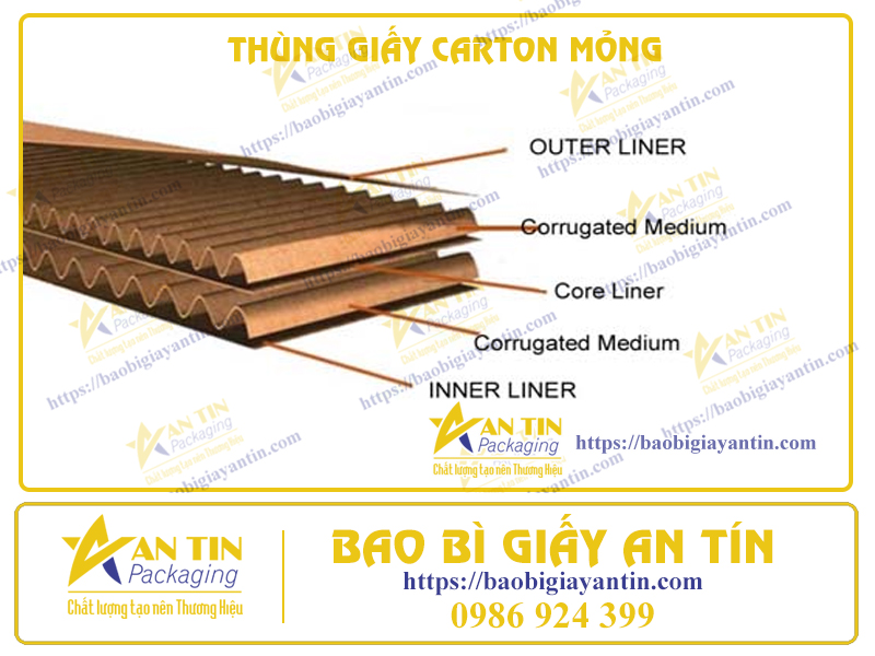 Cấu tạo sóng carton