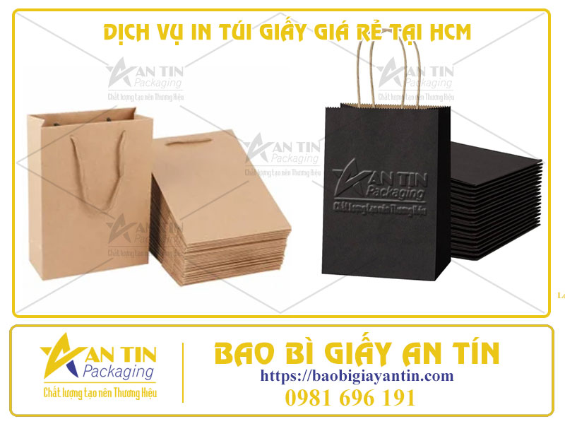 Chất Lượng Và Tiết Kiệm Cùng Dịch Vụ In Túi Giấy Giá Rẻ Tại Hcm