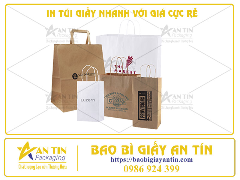 Chia Sẻ Kinh Nghiệm In Túi Giấy Nhanh Với Giá Cực Rẻ