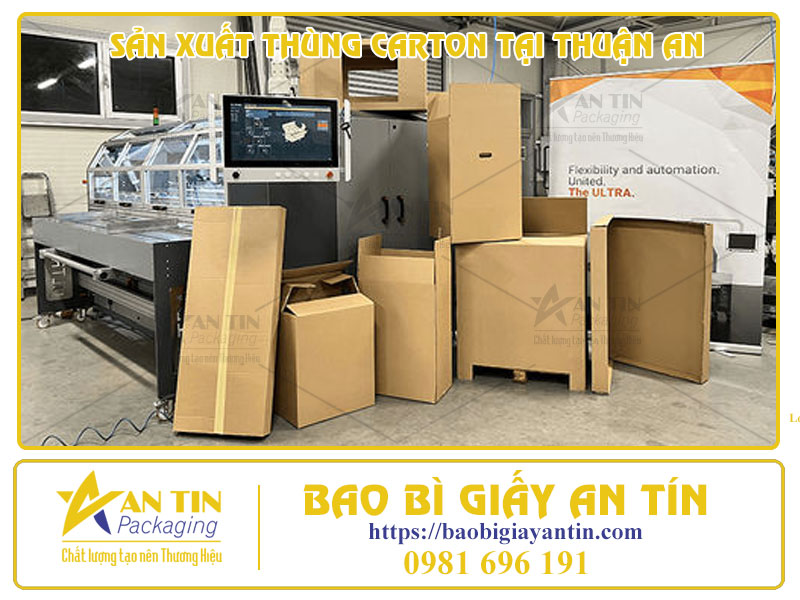 Công Nghệ Máy Móc Hiện Đại Trong Sản Xuất Thùng Carton Tại Thuận An