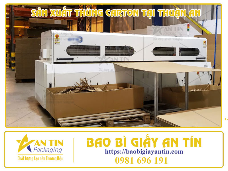 Công Nghệ Máy Móc Hiện Đại Trong Sản Xuất Thùng Carton Tại Thuận An