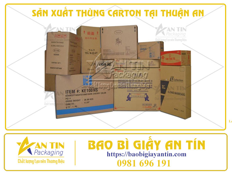 Công Nghệ Máy Móc Hiện Đại Trong Sản Xuất Thùng Carton Tại Thuận An