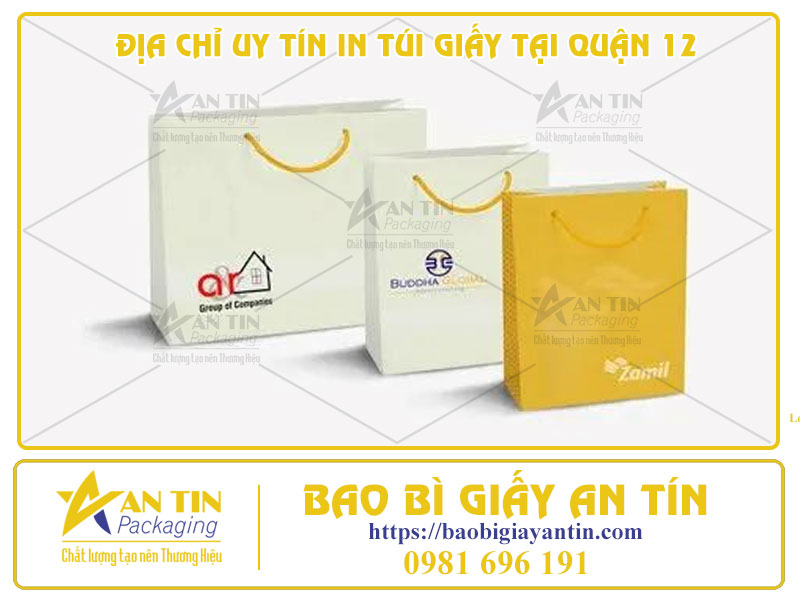 Địa Chỉ Uy Tín In Túi Giấy Tại Quận 12 - Sản Phẩm Chất Lượng Với Giá Xưởng
