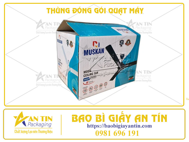 Dịch Vụ Sản Xuất Và In Ấn Thùng Đóng Gói Quạt Máy - Uy Tín Và Chất Lượng