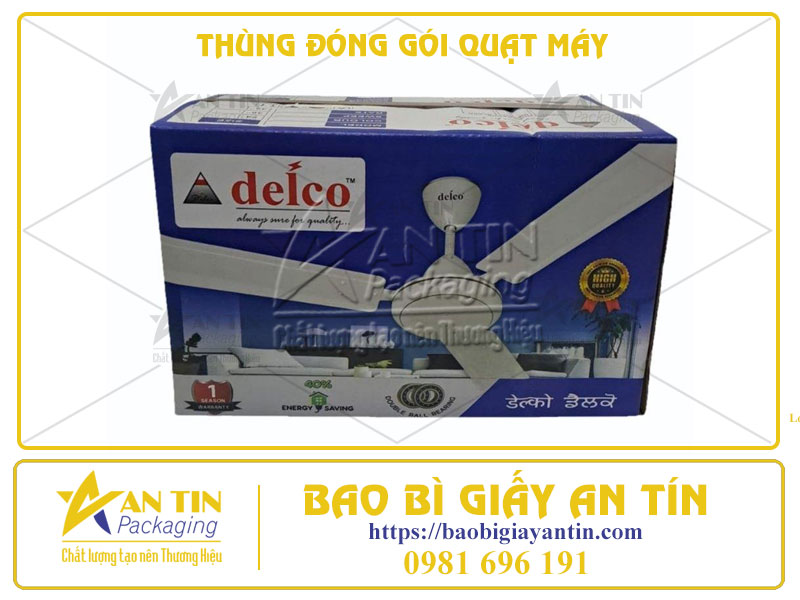 Dịch Vụ Sản Xuất Và In Ấn Thùng Đóng Gói Quạt Máy - Uy Tín Và Chất Lượng