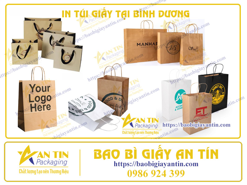 Độc Đáo Và Sáng Tạo - In Túi Giấy Theo Phong Cách Bình Dương