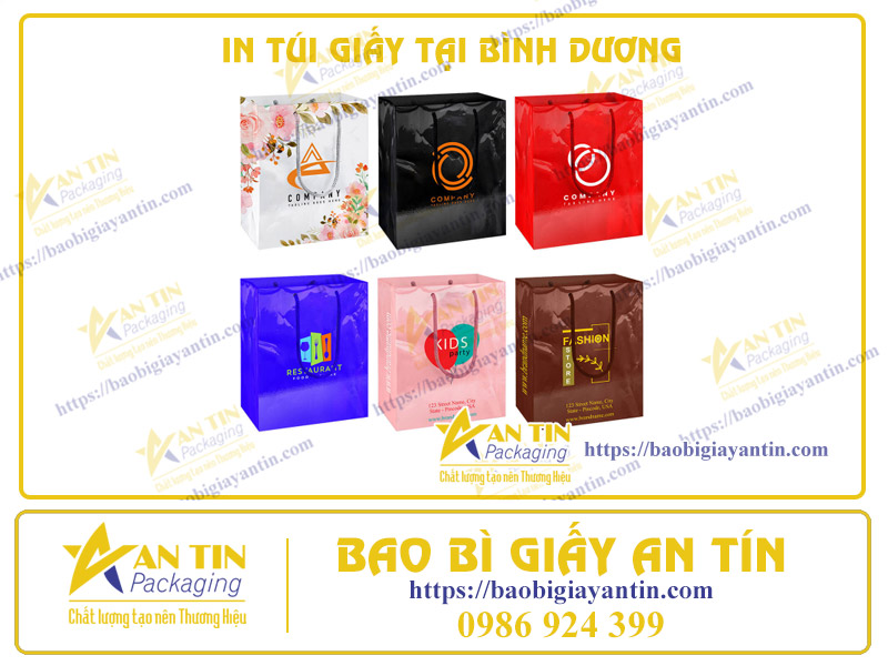 Độc Đáo Và Sáng Tạo - In Túi Giấy Theo Phong Cách Bình Dương