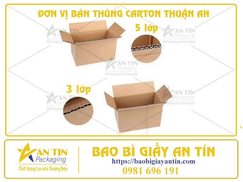 Đơn Vị Bán Thùng Carton Thuận An - Giá Rẻ Nhất Thị Trường