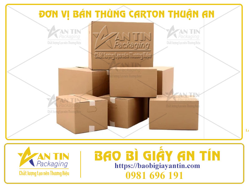 Đơn Vị Bán Thùng Carton Thuận An - Giá Rẻ Nhất Thị Trường