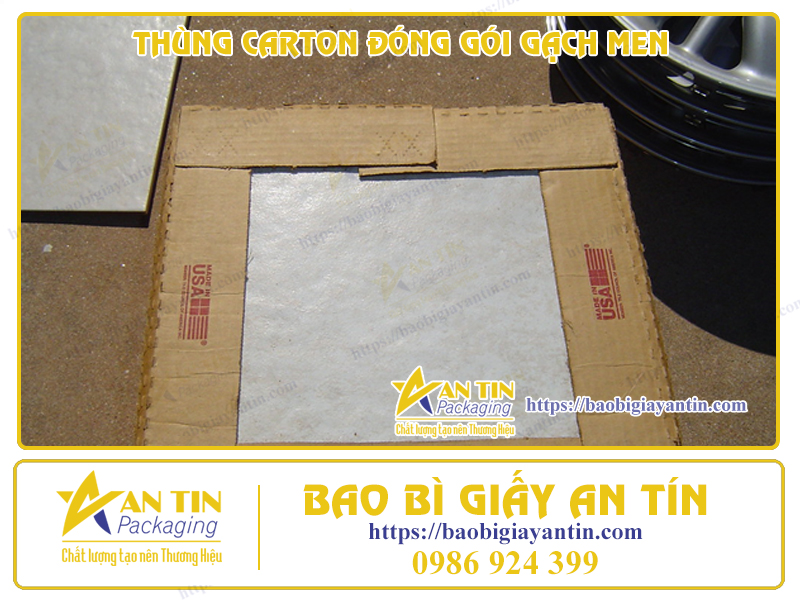 Giảm Rủi Ro Và Bảo Quản Sản Phẩm: Thùng Carton Đóng Gói Gạch Men Hiệu Quả