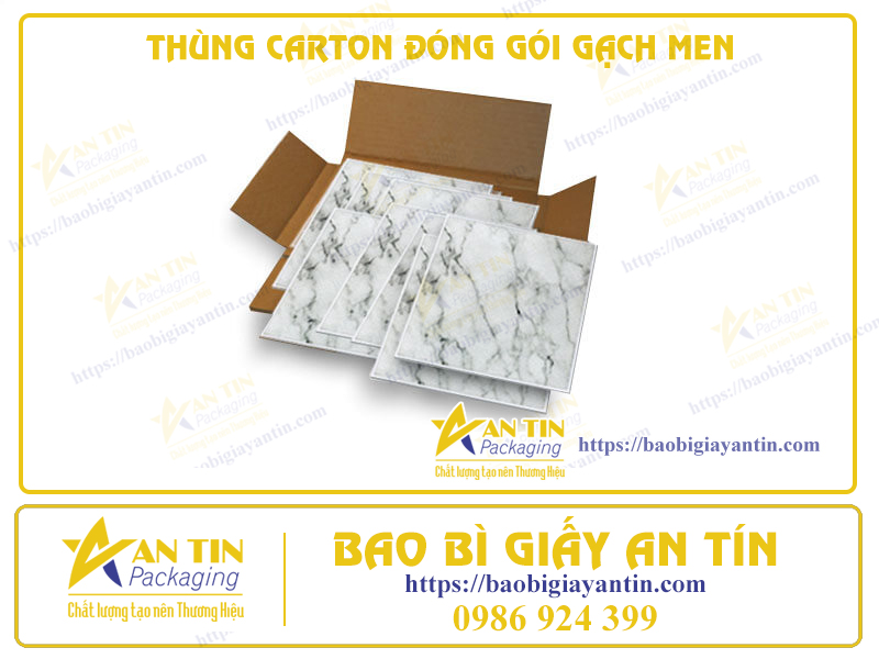 Giảm Rủi Ro Và Bảo Quản Sản Phẩm: Thùng Carton Đóng Gói Gạch Men Hiệu Quả