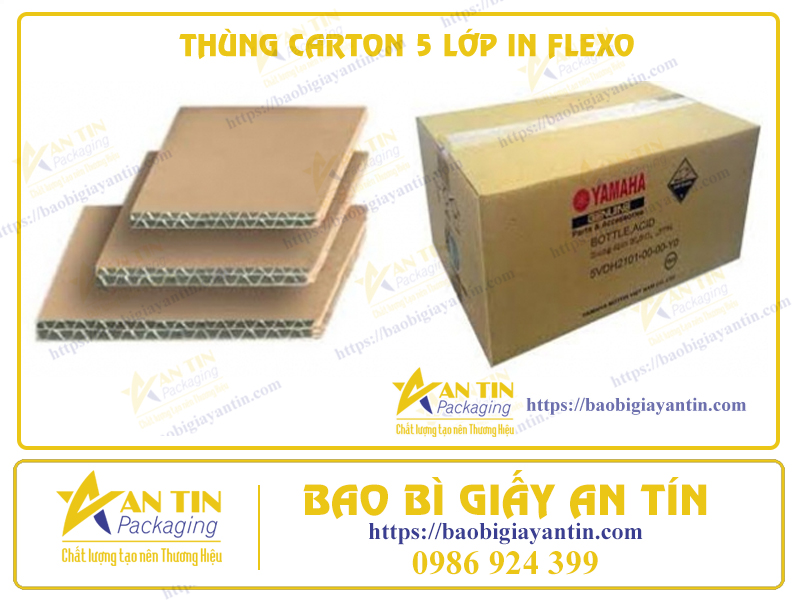 Hiệu Quả Và Tiết Kiệm: Thùng Carton 5 Lớp In Flexo Đảm Bảo Giá Trị Và Chất Lượng