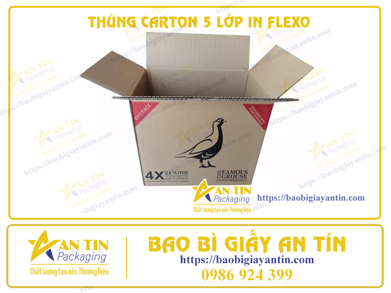 Hiệu Quả Và Tiết Kiệm: Thùng Carton 5 Lớp In Flexo Đảm Bảo Giá Trị Và Chất Lượng