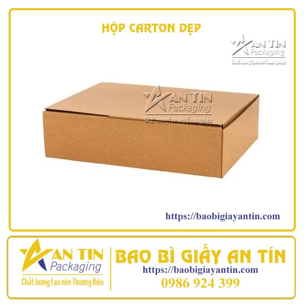 Hộp carton dẹp Hộp carton dẹp
