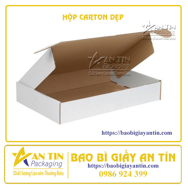 Hộp carton dẹp Hộp carton dẹp