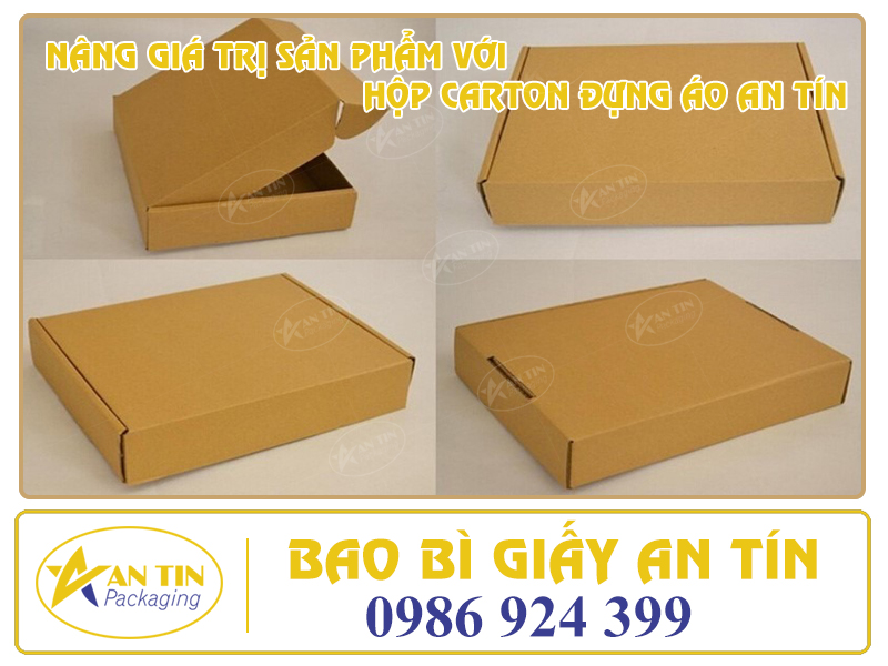 Hộp carton đựng áo An Tín