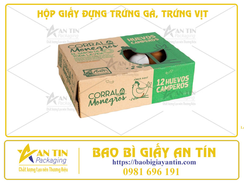 Hộp Giấy Đựng Trứng Gà, Trứng Vịt - Sự Lựa Chọn Thông Minh Cho Sản Phẩm Dễ Vỡ