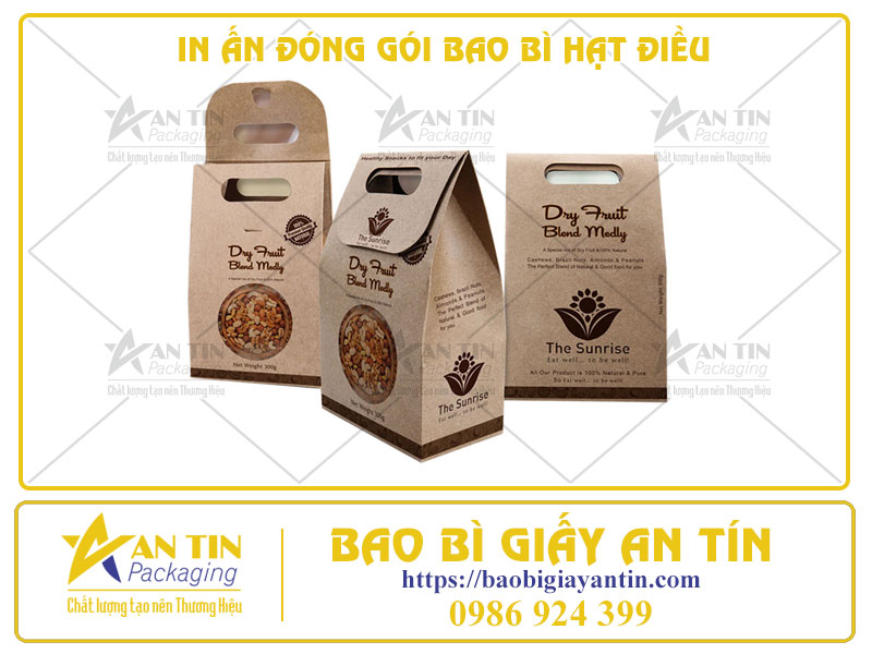 In Ấn Đóng Gói Bao Bì Hạt Điều - Tối Ưu Chi Phí, Nâng Cao Giá Trị Thương Hiệu