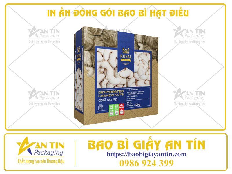 In Ấn Đóng Gói Bao Bì Hạt Điều - Tối Ưu Chi Phí, Nâng Cao Giá Trị Thương Hiệu