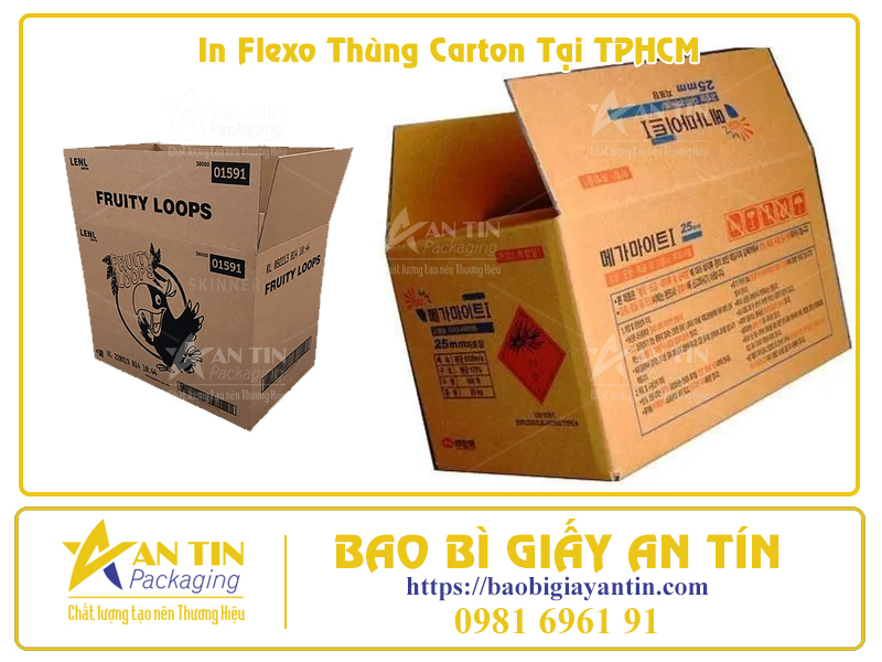 In Flexo Thùng Carton Tại TPHCM In Flexo Thùng Carton Tại TPHCM