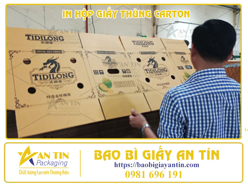 In Hộp Giấy Thùng Carton Chất Lượng Cao Tại Bao Bì An Tín