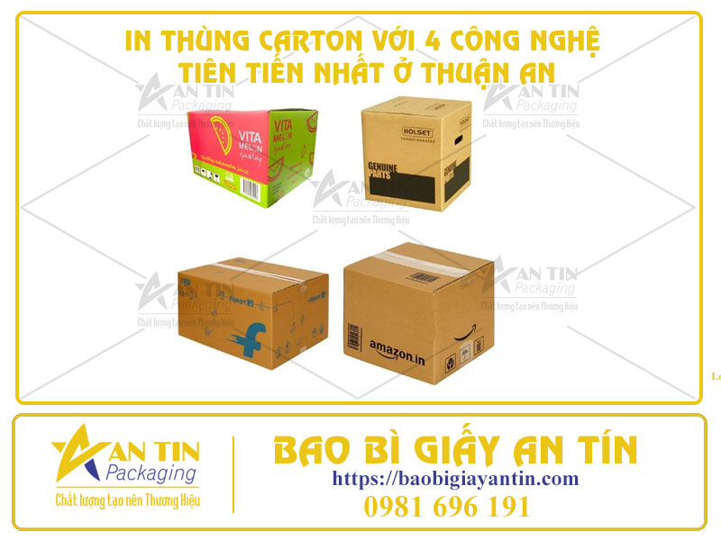 In Thùng Carton Với 4 Công Nghệ Tiên Tiến Nhất Ở Thuận An