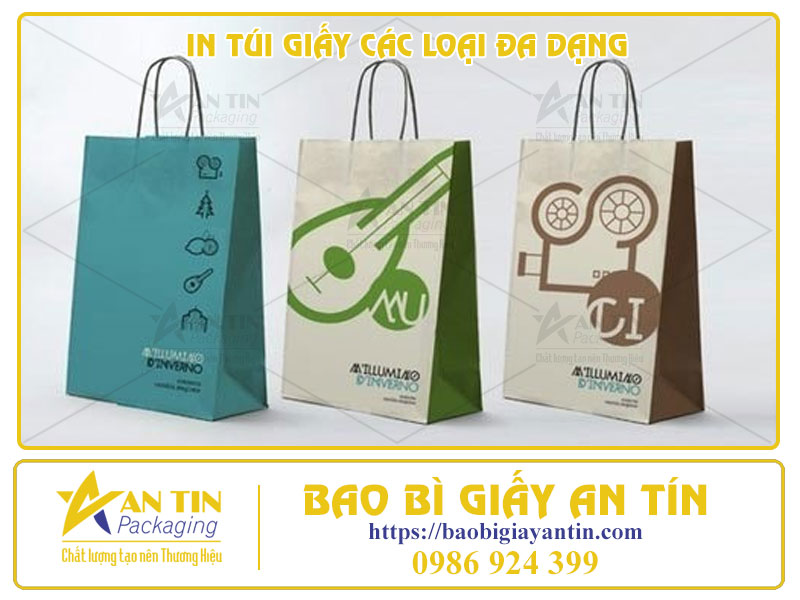 In Túi Giấy Các Loại Đa Dạng - Mở Ra Thế Giới Không Giới Hạn Cho Ý Tưởng Của Bạn
