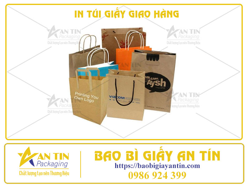 In Túi Giấy Giao Hàng - Chìa Khóa Thành Công Trong Vận Chuyển Giao Nhận