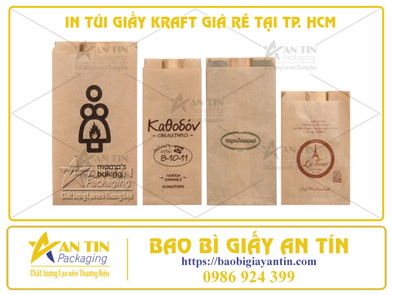In Túi Giấy Kraft Giá Rẻ Nhưng Không Kém Phần Chất Lượng Tại Hcm