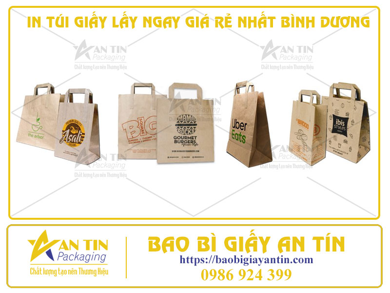 In Túi Giấy Lấy Ngay Giá Rẻ Nhất Bình Dương - Bao Bì An Tín