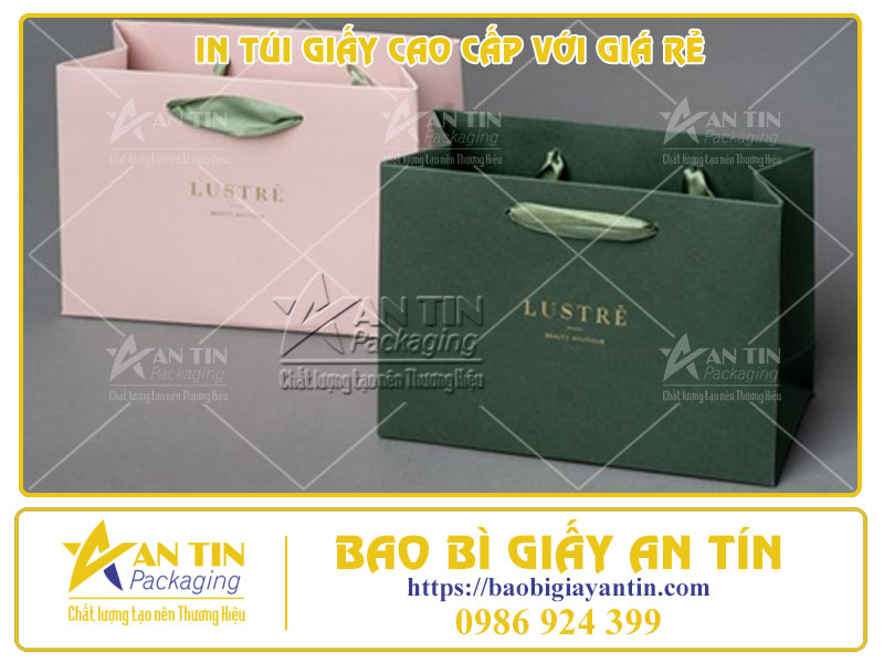 Khám Phá Cách In Túi Giấy Cao Cấp Với Giá Rẻ Mà Vẫn Đảm Bảo Chất Lượng