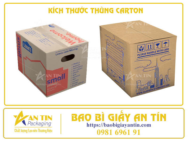 KÍCH THƯỚC THÙNG CARTON HƯỚNG DẪN XÁC ĐỊNH KÍCH THƯỚC PHÙ HỢP KÍCH THƯỚC THÙNG CARTON HƯỚNG DẪN XÁC ĐỊNH KÍCH THƯỚC PHÙ HỢP