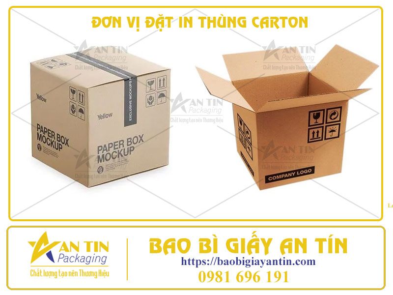 Làm Sao Để Chọn Đơn Vị Đặt In Thùng Carton Theo Yêu Cầu Của Doanh Nghiệp
