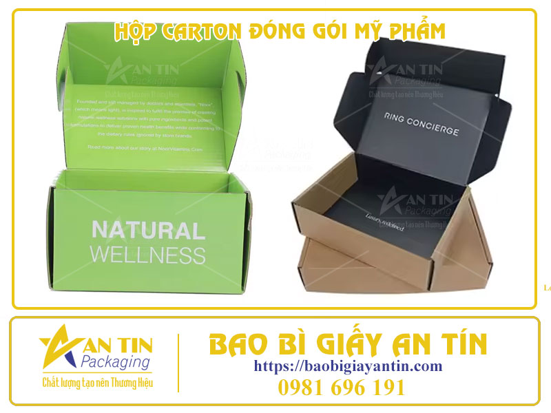 Làm Sao Để Chọn Hộp carton đóng gói mỹ phẩm Phù Hợp?
