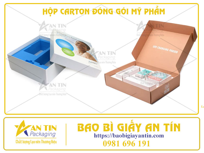 Làm Sao Để Chọn Hộp carton đóng gói mỹ phẩm Phù Hợp?