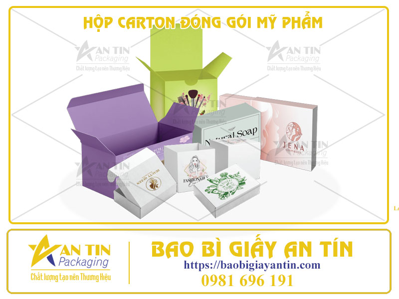 Làm Sao Để Chọn Hộp carton đóng gói mỹ phẩm Phù Hợp?