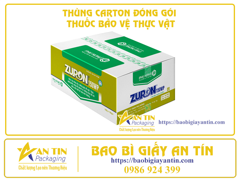 Lựa Chọn Hàng Đầu: Thùng Carton Chuyên Dụng Đóng Gói Thuốc Bảo Vệ Thực Vật