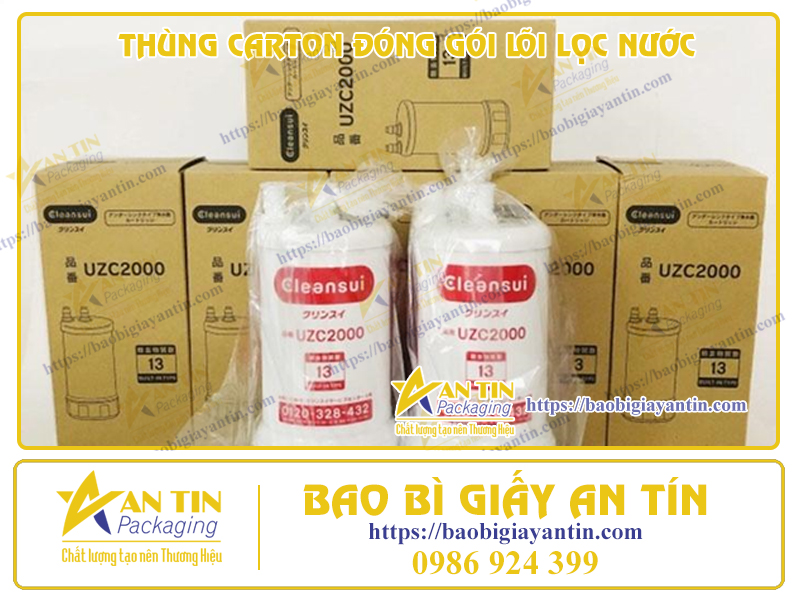 Sạch Sẽ Và An Toàn: Thùng Carton Đóng Gói Lõi Lọc Nước Chất Lượng Tốt Nhất