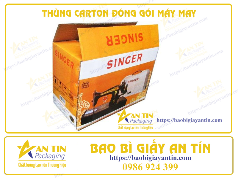 Siêu Tiết Kiệm Chi Phí Với Thùng Carton Đóng Gói Máy May