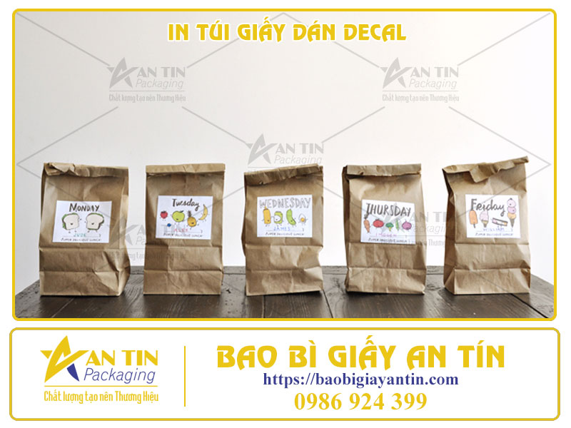 So Sánh Ưu Và Nhược Điểm Giữa In Túi Giấy Dán Decal Và In Túi Giấy Trực Tiếp