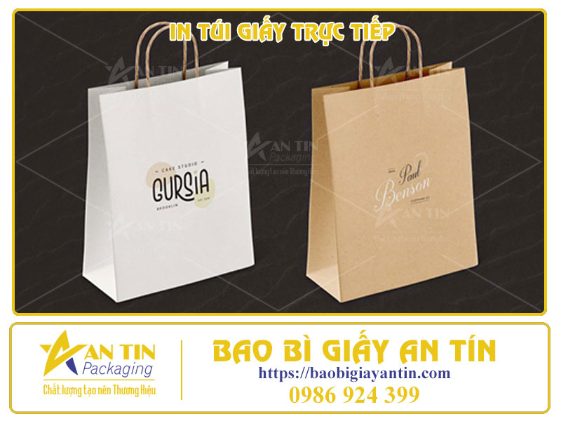 So Sánh Ưu Và Nhược Điểm Giữa In Túi Giấy Dán Decal Và In Túi Giấy Trực Tiếp