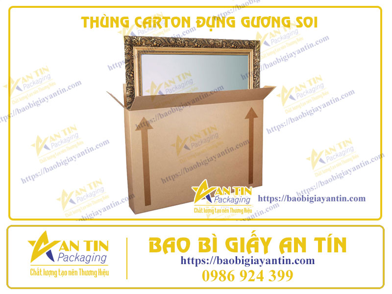 Sự Lựa Chọn Tối Ưu Cho Gương Soi: Thùng Carton An Toàn Và Chuyên Nghiệp